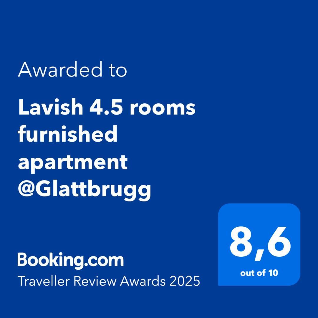 Lavish 4.5 Rooms Furnished Apartment @Glattbrugg Opfikon-Glattbrugg Exterior photo